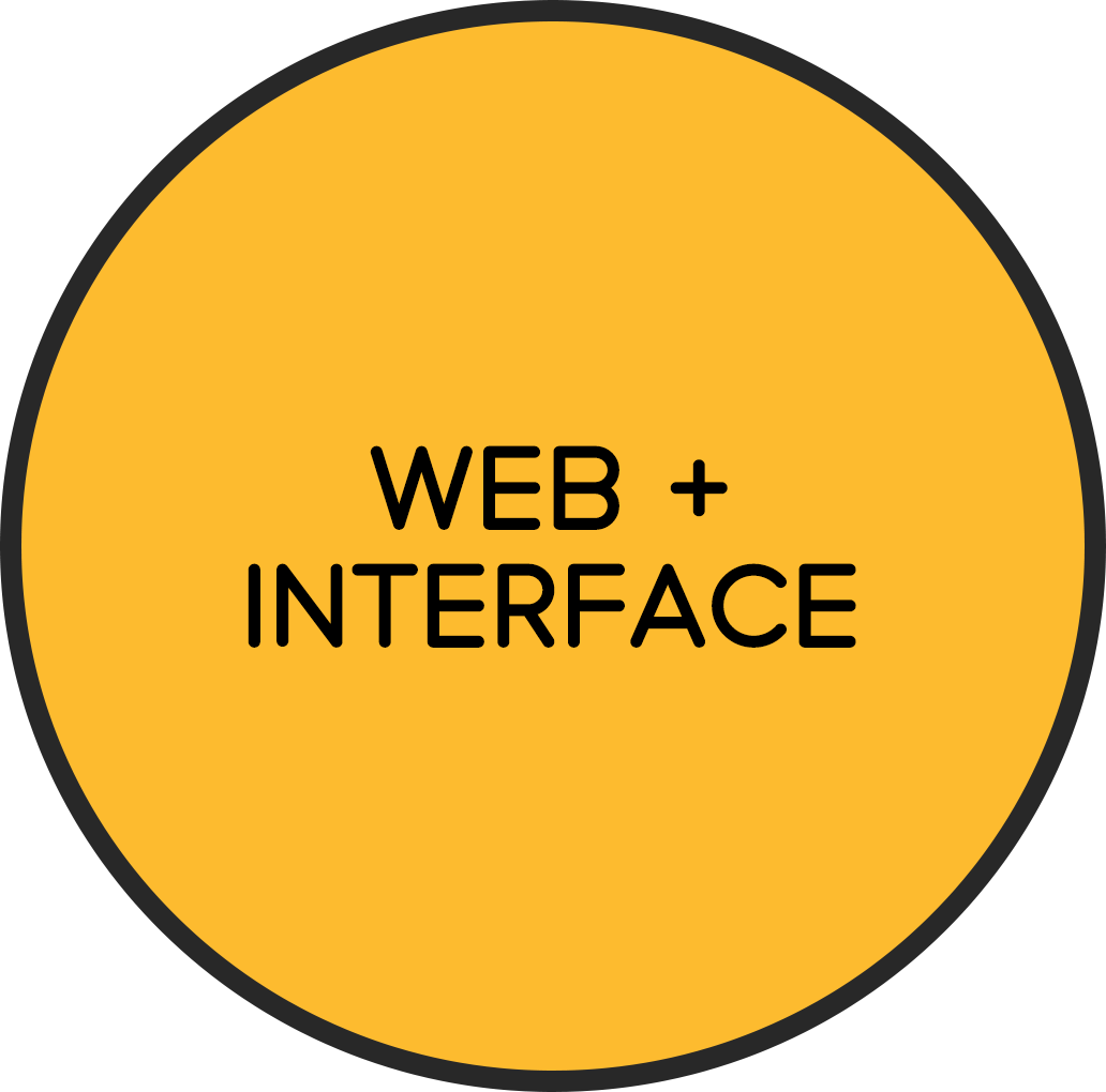 web + interface